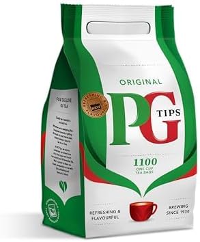 PG Tips Catering One Cup Tea Bags 2 x 1100 (Total 2200 Tea Bags)