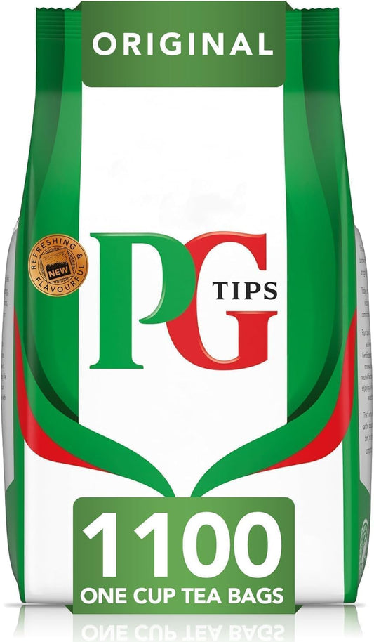PG Tips Catering One Cup Tea Bags 2 x 1100 (Total 2200 Tea Bags)